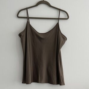 Elegant Brown Women's Camisole Top / Liz Claiborne / Size XL